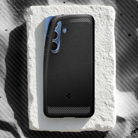 Etui na Samsung Galaxy S25 Rugged Armor Mag MagSafe - czarny mat Etui na Samsung Galaxy S25 Rugged Armor Mag MagSafe - czarny mat