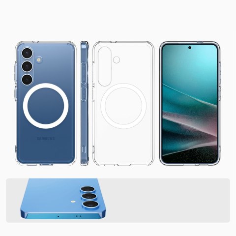 Etui na Samsung Galaxy S25 Ultra Hybrid Mag - przezroczyste Etui na Samsung Galaxy S25 Ultra Hybrid Mag - przezroczyste