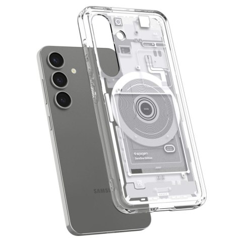 Etui na Samsung Galaxy S25 Zero One Ultra Hybrid Mag - białe Etui na Samsung Galaxy S25 Zero One Ultra Hybrid Mag - białe