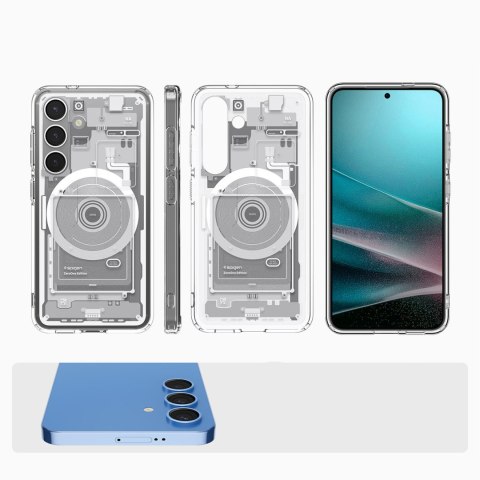 Etui na Samsung Galaxy S25 Zero One Ultra Hybrid Mag - białe Etui na Samsung Galaxy S25 Zero One Ultra Hybrid Mag - białe