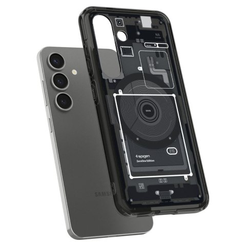 Etui na Samsung Galaxy S25 Zero One - czarne Etui na Samsung Galaxy S25 Zero One - czarne