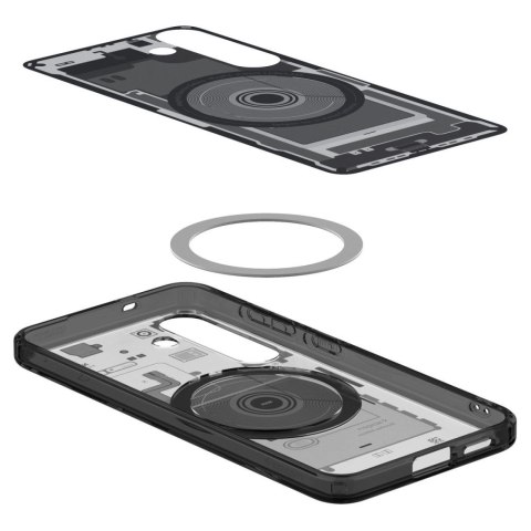 Etui na Samsung Galaxy S25 Zero One - czarne Etui na Samsung Galaxy S25 Zero One - czarne