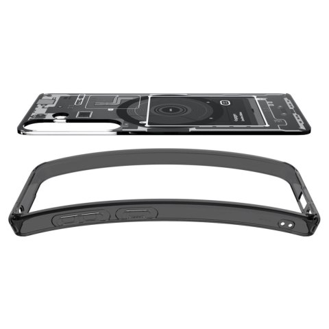 Etui na Samsung Galaxy S25 Zero One - czarne Etui na Samsung Galaxy S25 Zero One - czarne
