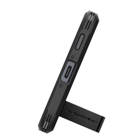 Etui pokrowiec na Samsung Galaxy A36 5G z podstawką Tough Armor - czarne Etui pokrowiec na Samsung Galaxy A36 5G z podstawką Tough Armor - czarne