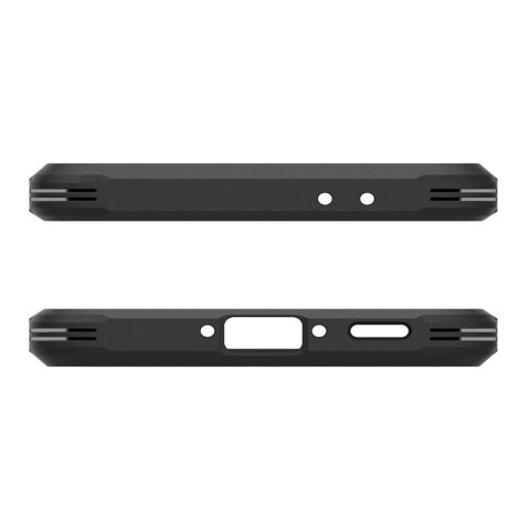 Etui pokrowiec na Samsung Galaxy A36 5G z podstawką Tough Armor - czarne Etui pokrowiec na Samsung Galaxy A36 5G z podstawką Tough Armor - czarne