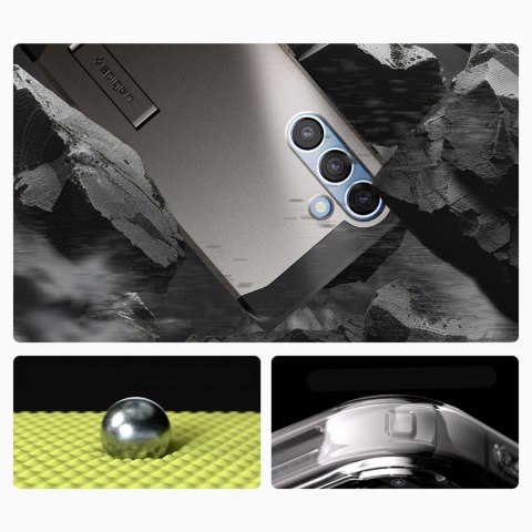 Etui pokrowiec na Samsung Galaxy S25+ Tough Armor MagSafe - szare Etui pokrowiec na Samsung Galaxy S25+ Tough Armor MagSafe - szare