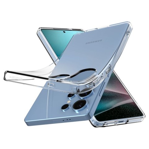Etui pokrowiec na Samsung Galaxy S25 Ultra Liquid Crystal - przezroczyste