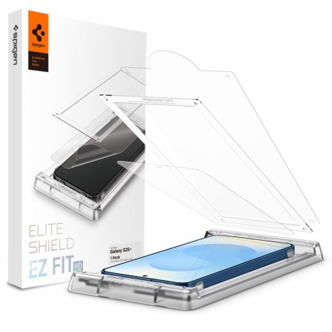 Szkło hybrydowe na Samsung Galaxy S25+ ELITE SHIELD EZ FIT - przezroczyste Szkło hybrydowe na Samsung Galaxy S25+ ELITE SHIELD EZ FIT - przezroczyste