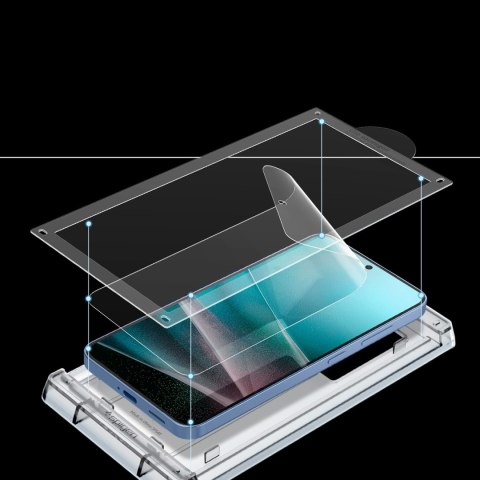 Szkło hybrydowe na Samsung Galaxy S25+ ELITE SHIELD EZ FIT - przezroczyste Szkło hybrydowe na Samsung Galaxy S25+ ELITE SHIELD EZ FIT - przezroczyste