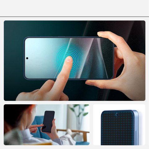 Szkło hybrydowe na Samsung Galaxy S25+ ELITE SHIELD EZ FIT - przezroczyste Szkło hybrydowe na Samsung Galaxy S25+ ELITE SHIELD EZ FIT - przezroczyste