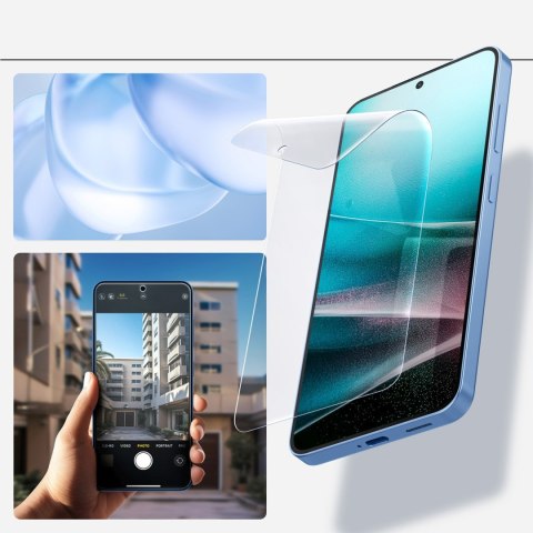 Szkło hybrydowe na Samsung Galaxy S25+ ELITE SHIELD EZ FIT - przezroczyste Szkło hybrydowe na Samsung Galaxy S25+ ELITE SHIELD EZ FIT - przezroczyste