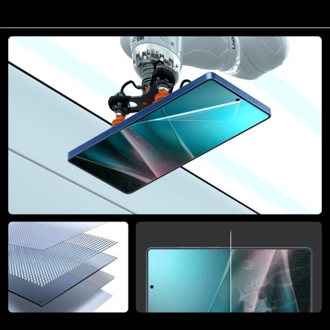Szkło hybrydowe na Samsung Galaxy S25 Ultra Elite Shield EZ FIT - przezroczyste Szkło hybrydowe na Samsung Galaxy S25 Ultra Elite Shield EZ FIT - przezroczyste
