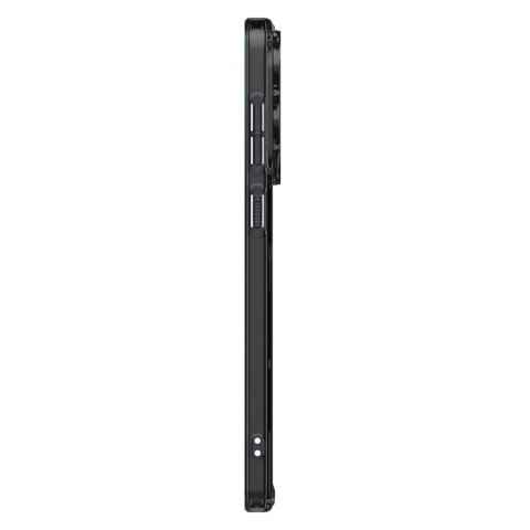 Etui na Samsung Galaxy S25 Edge Ultra Hybrid Mag z MagSafe - czarne półprzezroczyste Etui na Samsung Galaxy S25 Edge Ultra Hybrid Mag z MagSafe - czarne półprzezroczyste