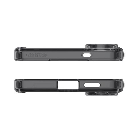 Etui na Samsung Galaxy S25 Edge Ultra Hybrid Mag z MagSafe - czarne półprzezroczyste Etui na Samsung Galaxy S25 Edge Ultra Hybrid Mag z MagSafe - czarne półprzezroczyste