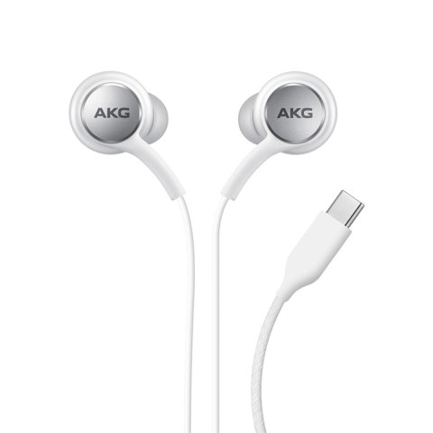 Słuchawki przewodowe USB-C Stereo Hi-Fi Samsung - białe Słuchawki przewodowe USB-C Stereo Hi-Fi Samsung - białe