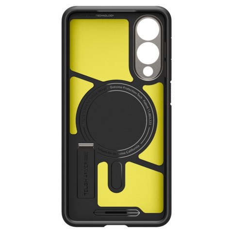 Etui case na Samsung Galaxy S25 Edge Tough Armor MagSafe - szaro-czarne Etui case na Samsung Galaxy S25 Edge Tough Armor MagSafe - szaro-czarne