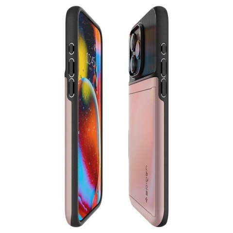 Etui case na iPhone 15 Pro Slim Armor CS - różowe Etui case na iPhone 15 Pro Slim Armor CS - różowe
