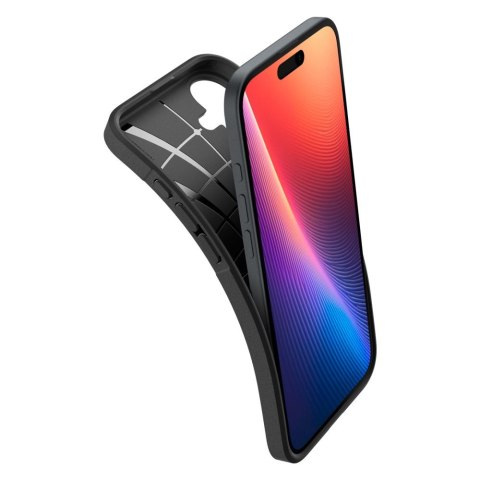 Etui case na iPhone 16 Core Armor - czarny mat