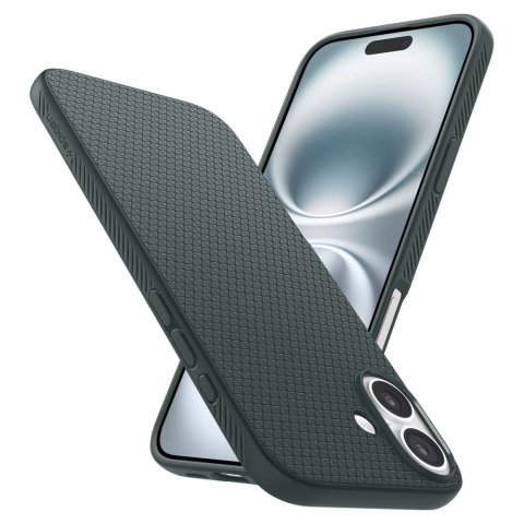 Etui case na iPhone 16 Liquid Air - zielone