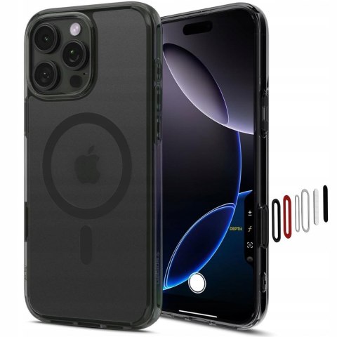 Etui na iPhone 16 Pro Ultra Hybrid - czarne Etui na iPhone 16 Pro Ultra Hybrid - czarne