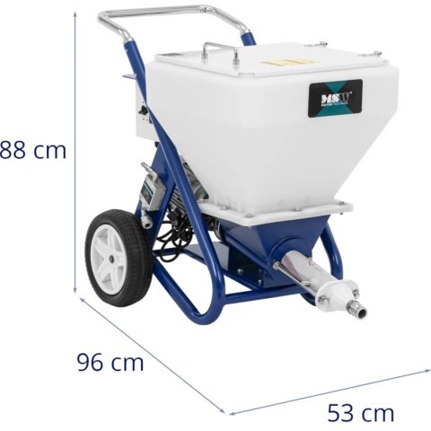 Agregat tynkarski maszyna do tynkowania 20 bar 40 l 15 l/min 2200 W Agregat tynkarski maszyna do tynkowania 20 bar 40 l 15 l/min 2200 W