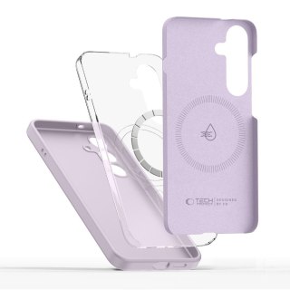 Etui pokrowiec na Samsung Galaxy S25 Edge Liquid Silicone MagSafe - fioletowe
