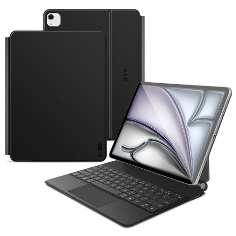 Etui z klawiaturą na iPad Pro 12.9'' 2020 / 2021 / 2022 / iPad Air 13'' 2024 / 2025 Smartcase Magnetic - czarne Etui z klawiaturą na iPad Pro 12.9'' 2020 / 2021 / 2022 / iPad Air 13'' 2024 / 2025 Smartcase Magnetic - czarne