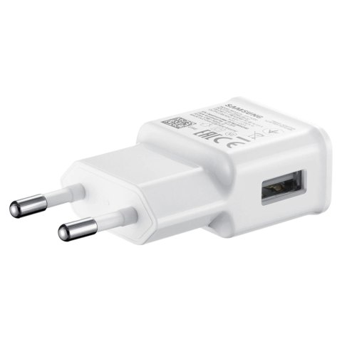 Ładowarka sieciowa Samsung USB-A 15W z kablem USB-A - USB-C - biała Ładowarka sieciowa Samsung USB-A 15W z kablem USB-A - USB-C - biała