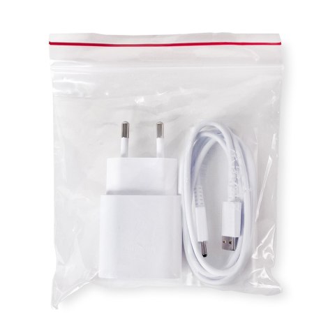 Ładowarka sieciowa Samsung USB-A 15W z kablem USB-A - USB-C - biała Ładowarka sieciowa Samsung USB-A 15W z kablem USB-A - USB-C - biała