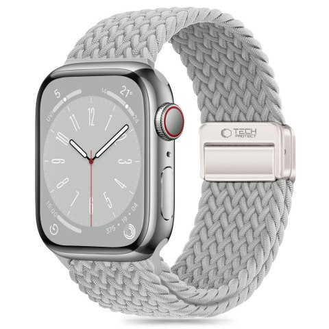 Pasek pleciony na Apple Watch 40 / 41 / 42 mm - szary Pasek pleciony na Apple Watch 40 / 41 / 42 mm - szary