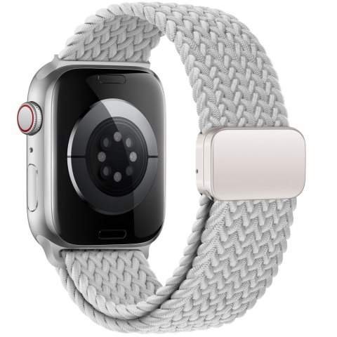 Pasek pleciony na Apple Watch 40 / 41 / 42 mm - szary Pasek pleciony na Apple Watch 40 / 41 / 42 mm - szary