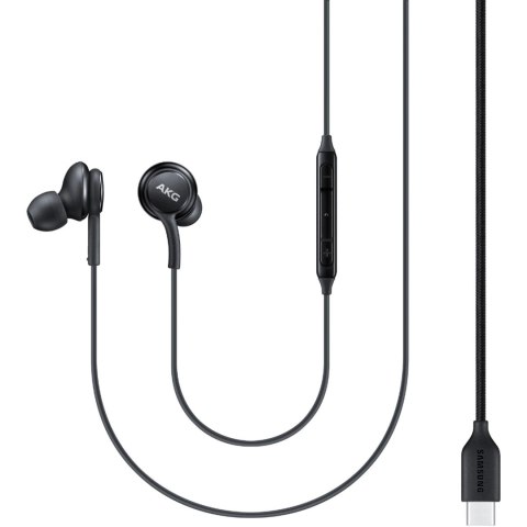 Słuchawki przewodowe Samsung USB-C Stereo Hi-Fi - czarne Słuchawki przewodowe Samsung USB-C Stereo Hi-Fi - czarne