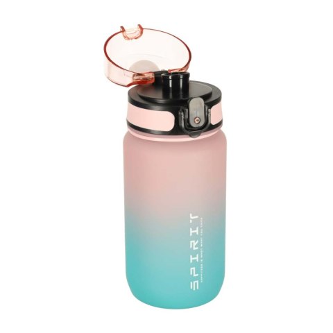 Butelka na wodę bidon z ustnikiem sportowy 600ml różowo-niebieski Butelka na wodę bidon z ustnikiem sportowy 600ml różowo-niebieski