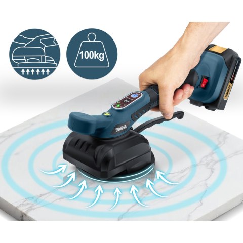 Przyssawka wibrująca do płytek próżniowa elektryczna do 100 kg Humberg HM-160 Przyssawka wibrująca do płytek próżniowa elektryczna do 100 kg Humberg HM-160