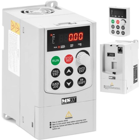 Przetwornica częstotliwości VFD falownik 500 Hz 2200 W 230 V Przetwornica częstotliwości VFD falownik 500 Hz 2200 W 230 V