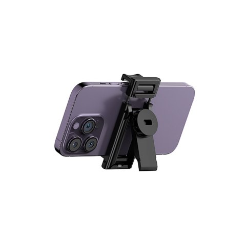 Selfie stick teleskopowy z pilotem stojak tripod na telefon 1.3m - czarny