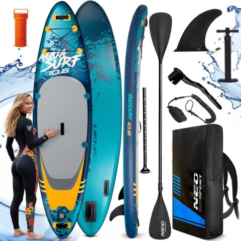 Deska SUP Aquasurf 320 x 81 x 15 cm Neo-Sport 170005 Deska SUP Aquasurf 320 x 81 x 15 cm Neo-Sport 170005