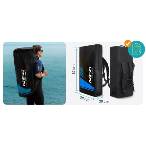 Deska SUP Aquasurf 320 x 81 x 15 cm Neo-Sport 170005 Deska SUP Aquasurf 320 x 81 x 15 cm Neo-Sport 170005