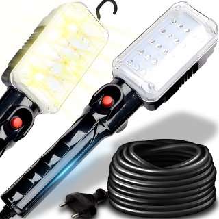 Lampa warsztatowa robocza z hakiem magnesem 20 LED 1500 lm