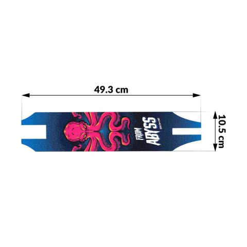 Grip tape papier ścierny do hulajnogi 50x11 cm Abyss Grip tape papier ścierny do hulajnogi 50x11 cm Abyss