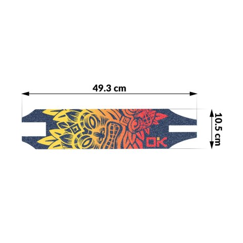 Grip tape papier ścierny do hulajnogi 50x11 cm Mask Grip tape papier ścierny do hulajnogi 50x11 cm Mask