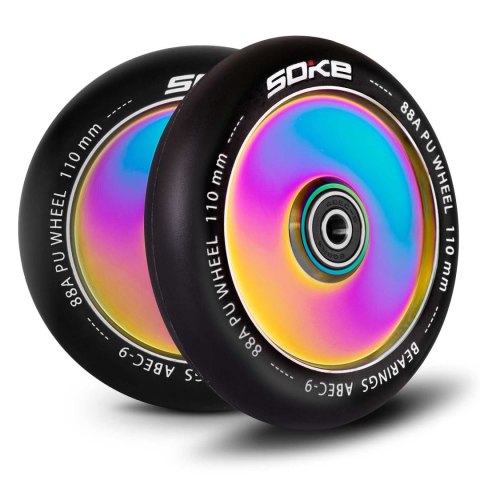 Kółka do hulajnogi 110 mm pełne rainbow 2szt. Kółka do hulajnogi 110 mm pełne rainbow 2szt.
