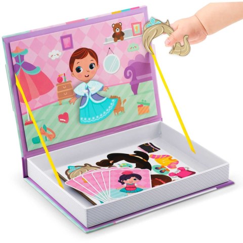 Książka magnetyczna puzzle garderoba dziewczynki RK-770