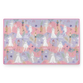 Mata piankowa do kolorowania zwijana 200 x 120 x 0,3 cm Ricokids RK-343