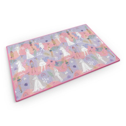 Mata piankowa do kolorowania zwijana 200 x 120 x 0,3 cm Ricokids RK-343