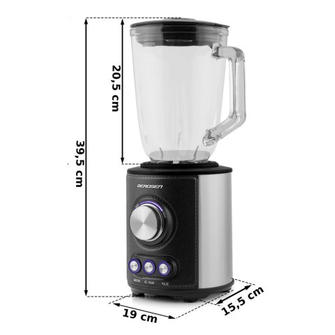 Blender kielichowy 800W BD-751 Berdsen czarny
