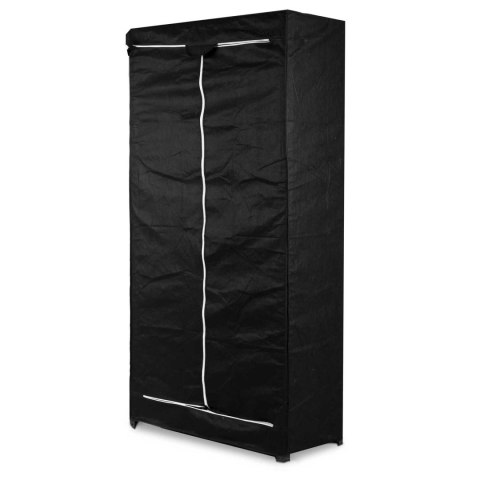 Pokrowiec ochronny na regał 180 x 90 x 40 cm czar Pokrowiec ochronny na regał 180 x 90 x 40 cm czar